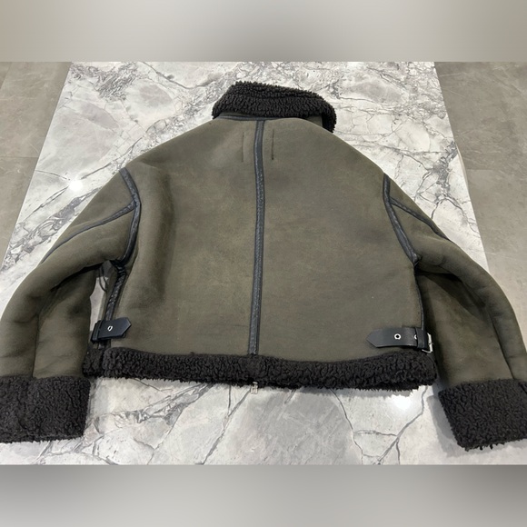 Zara Double Faced Jacket 💚 - Picture 5 of 8